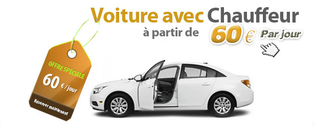 location voiture berline avec chauffeur pas chère